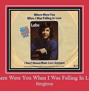 Where Were You When I Was Falling In Love Vyzvánění ke stažení zdarma