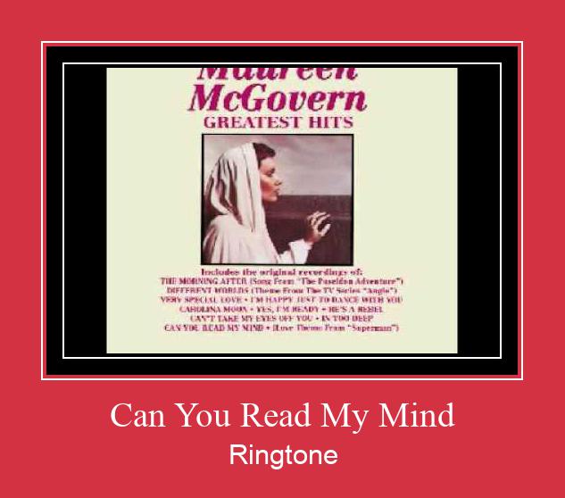Can You Read My Mind Suoneria Download gratuito.