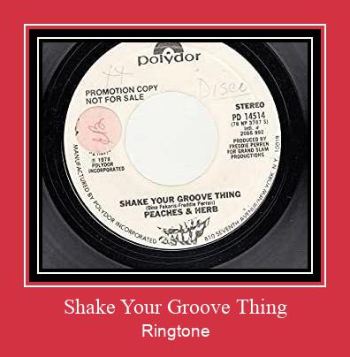 Shake Your Groove Thing Ringtone Download pulsuz