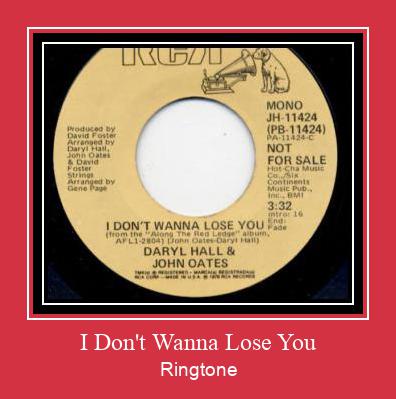 I Don't Wanna Lose You Ringtone Download Proste.