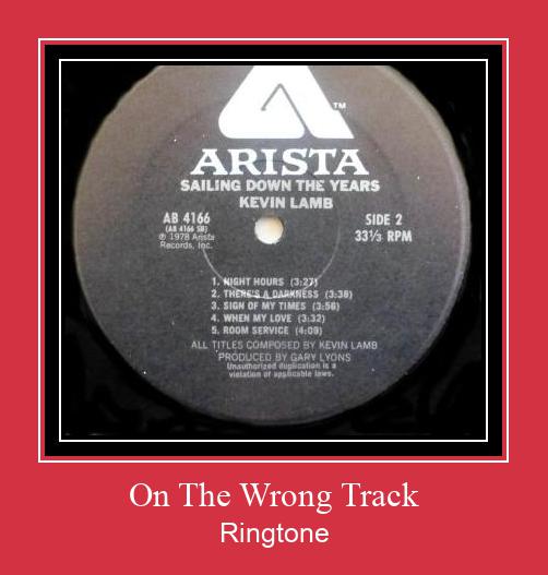 On The Wrong Track Ringtone allalaadimine tasuta