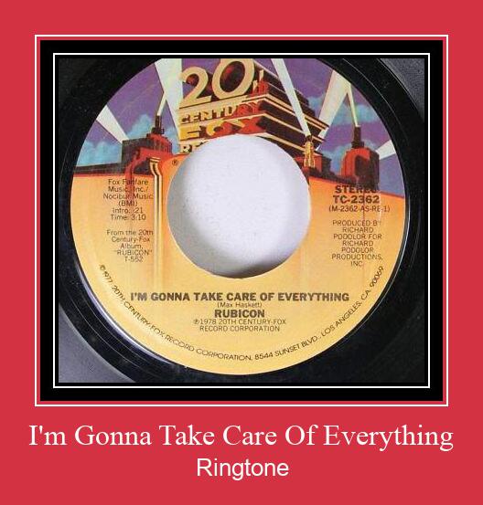 I'm Gonna Take Care Of Everything 벨소리 다운로드 무료
