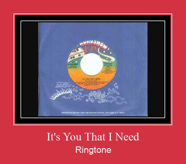 It's You That I Need ดาวน์โหลดริงโทนฟรี