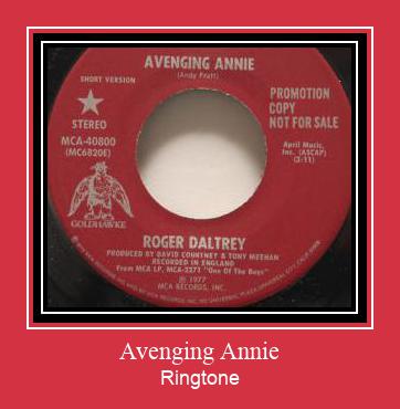 Avenging Annie Ringtone Download Free