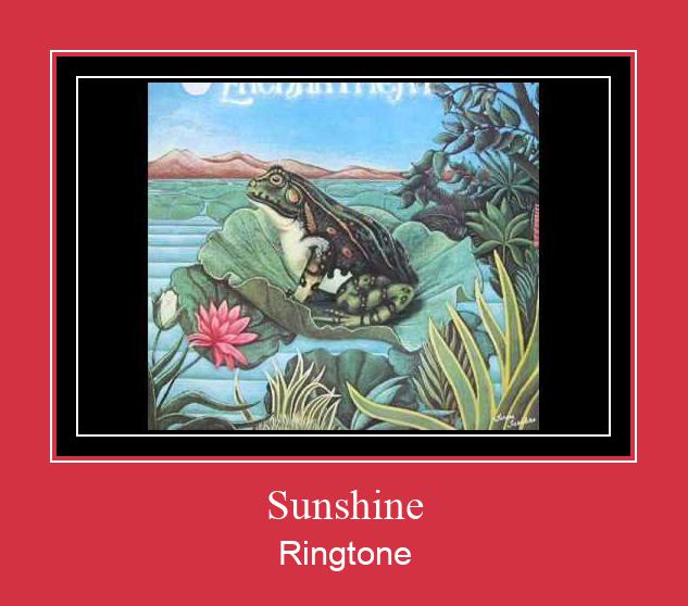 Sunshine Рингтоне Бесплатно бесплатно