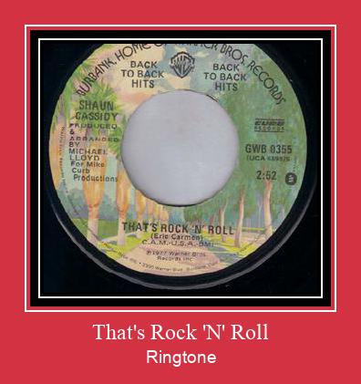 That's Rock 'N' Roll Ringtone Download Free