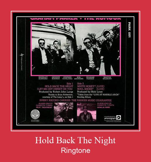 Hold Back The Night Рингтоне Бесплатно бесплатно