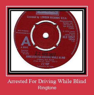 Arrested For Driving While Blind צלצול הורד חינם