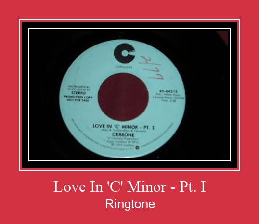 Love In 'C' Minor - Pt. I Ringtone Ladda ner gratis