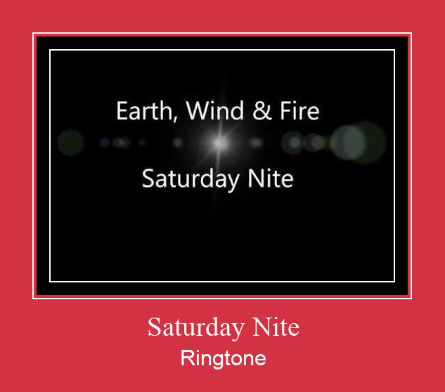 Saturday Nite Ringtone download gratis