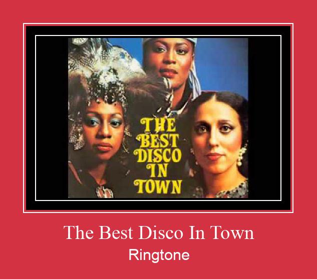 The Best Disco In Town Ringtone Download Free