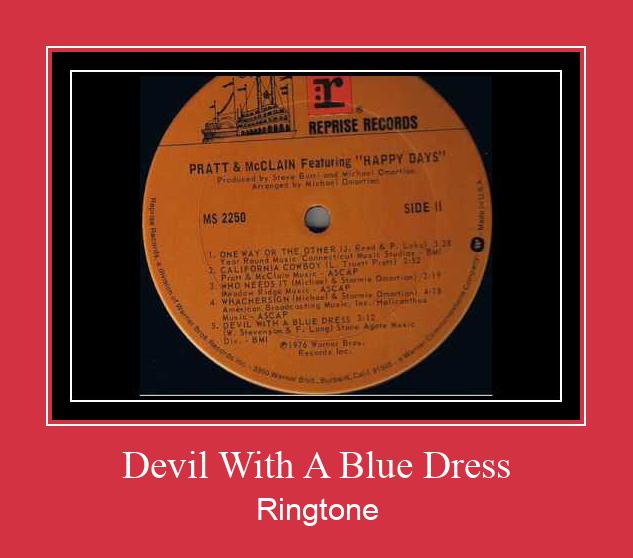 Devil With A Blue Dress রিংটোন বিনামূল্যে ডাউনলোড করুন