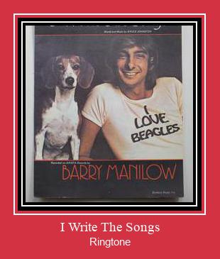 I Write The Songs Suoneria Download gratuito.