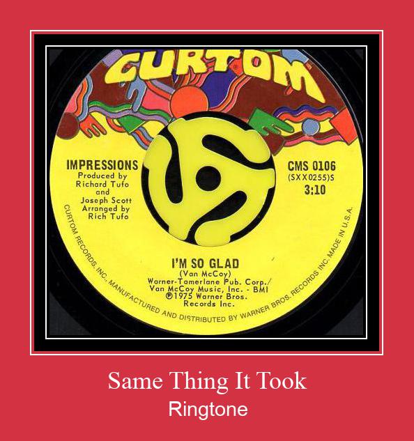 Same Thing It Took Ringtone Lataa ilmaiseksi