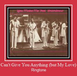 Can't Give You Anything (but My Love) Ringtone Download Free