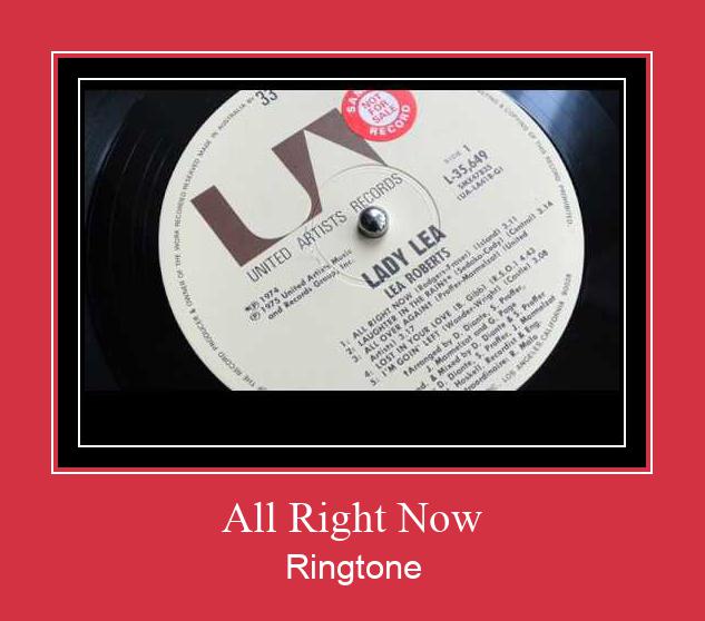 All Right Now Klingelton kostenlos downloaden.