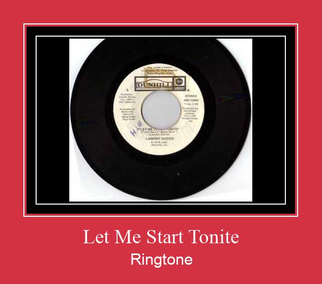 Let Me Start Tonite Csengőhang letöltés ingyenes