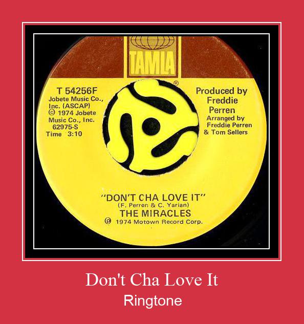 Don't Cha Love It Ringtone Download Proste.