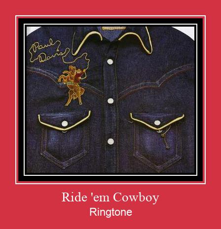 Ride 'em Cowboy Ringtone atsisiųsti nemokamai