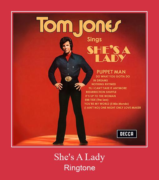 She's A Lady Ringtone Download Besplatno