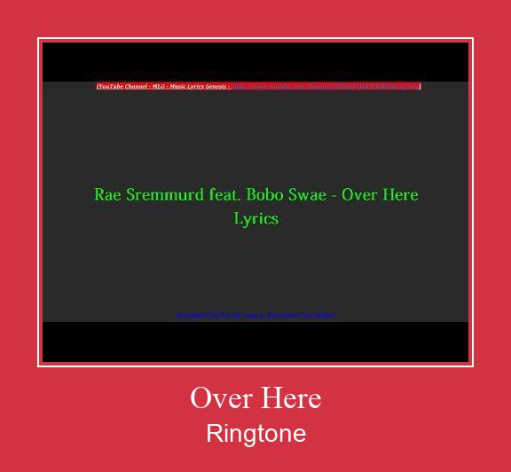 Over Here Suoneria Download gratuito.
