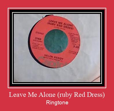 Leave Me Alone (ruby Red Dress) Ringtone Download Free