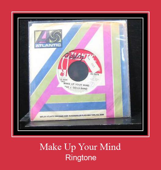 Make Up Your Mind Ringtone allalaadimine tasuta