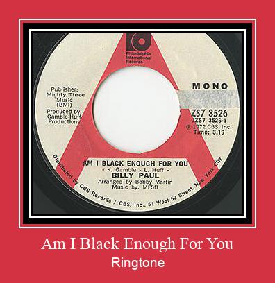 Am I Black Enough For You 着信音を無料でダウンロード