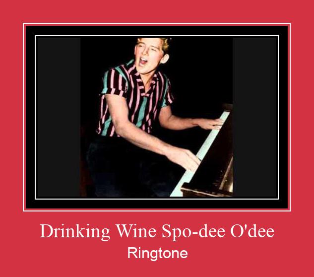 Drinking Wine Spo-dee O'dee Suoneria Download gratuito.