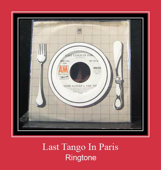 Last Tango In Paris Ringtone Download Free