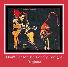 Don't Let Me Be Lonely Tonight 벨소리 다운로드 무료