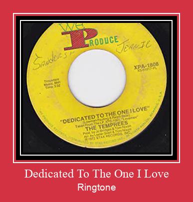 Dedicated To The One I Love Ringtone Ladda ner gratis