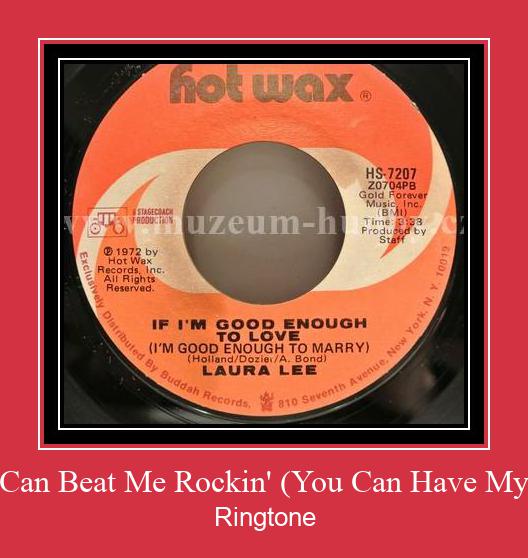 If You Can Beat Me Rockin' (You Can Have My Chair) Ringtone Download pulsuz