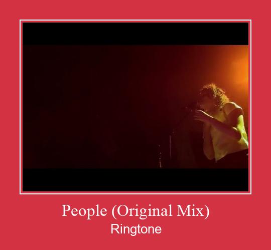 People (Original Mix) Ringtone Download Free