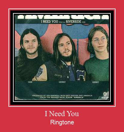 I Need You צלצול הורד חינם