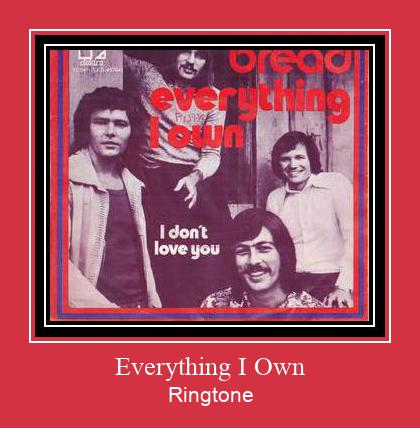 Everything I Own Ringtone Last ned gratis