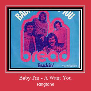 Baby I'm - A Want You צלצול הורד חינם