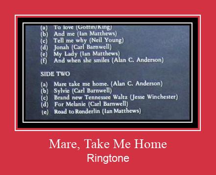 Mare, Take Me Home צלצול הורד חינם