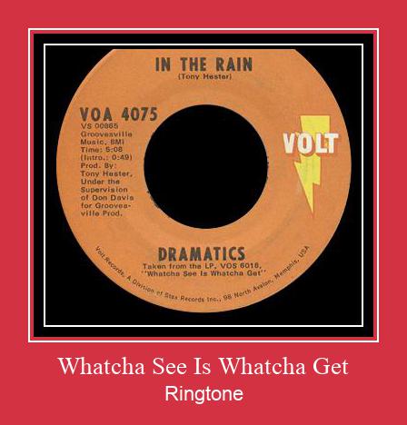 Whatcha See Is Whatcha Get 着信音を無料でダウンロード