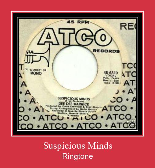 Suspicious Minds ரிங்டோன் பதிவிறக்க இலவச