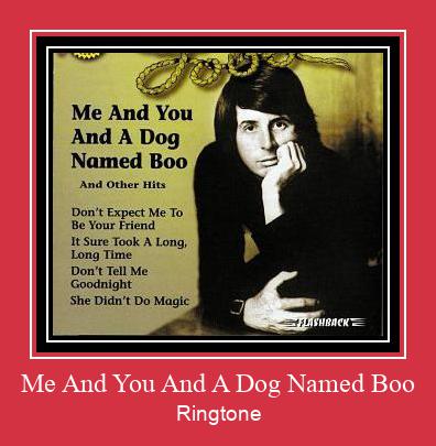 Me And You And A Dog Named Boo Ringtone atsisiųsti nemokamai