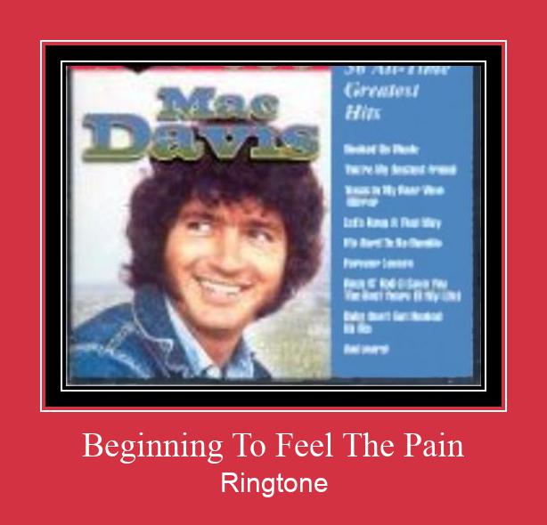 Beginning To Feel The Pain Ringetone Download GRATIS.