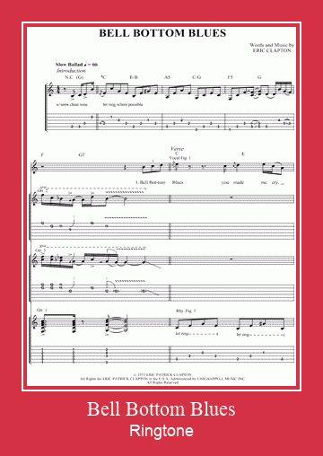 Bell Bottom Blues Ringetone Download GRATIS.
