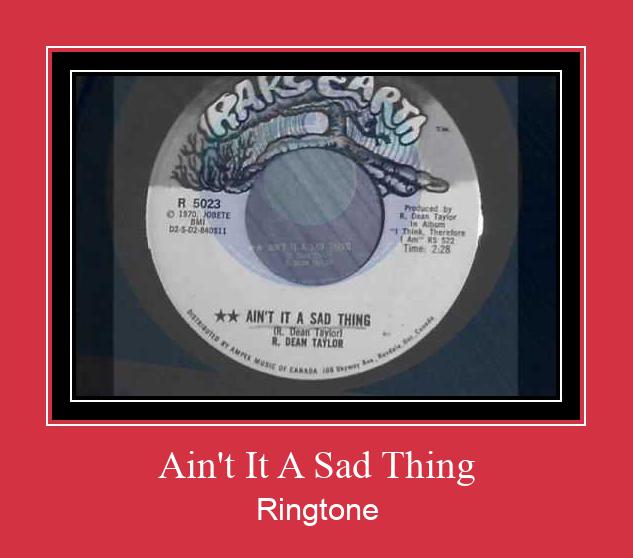 Ain't It A Sad Thing Ringtone Ladda ner gratis