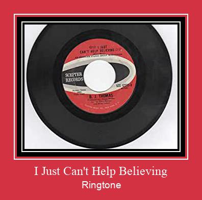 I Just Can't Help Believing 벨소리 다운로드 무료