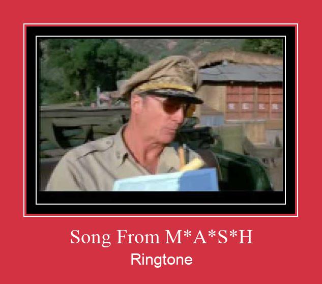 Song From M*A*S*H צלצול הורד חינם