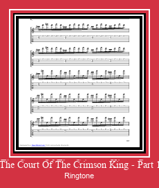 The Court Of The Crimson King - Part 1 ரிங்டோன் பதிவிறக்க இலவச
