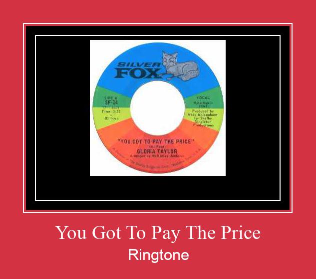 You Got To Pay The Price Zil sesi indir ücretsiz