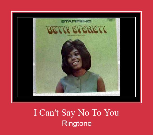 I Can't Say No To You ringtone دانلود رایگان