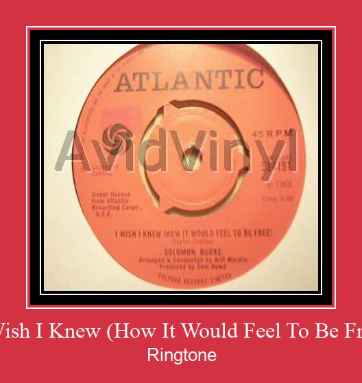 I Wish I Knew (How It Would Feel To Be Free) Ringtone Muat turun percuma.